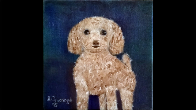 "Mochi"
Acrylic on canvas.
10" x 10"
January 3, 2015 Mochi