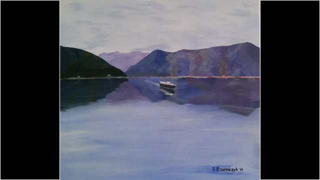 "Wilderness Adventurer in Stephen's Passage, Alaska"
Acrylics on Canvas
18" x 20"
12/29/2014 Wilderness Adventurer in Stephen's Passage, Alaska