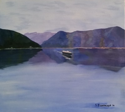 "Wilderness Adventurer in Stephen's Passage, Alaska"
Acrylics on Canvas
18" x 20"
12/29/2014 Wilderness Adventurer in Stephen's Passage, Alaska