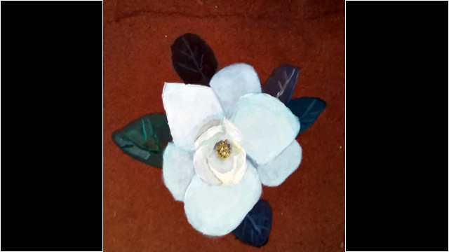Magnolia
Acrylic on hardboard
6" x 6"
November, 2014 Magnolia